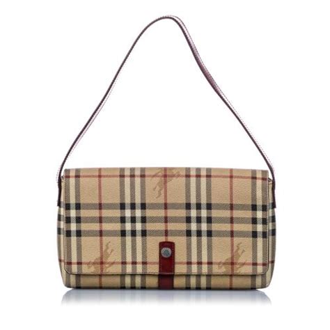 pochette burberry ebay|Burberry Prorsum Haymarket Check Shoulder Bag Pouch .